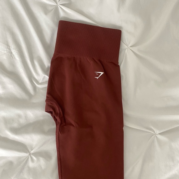 Gymshark Pants - Gymshark Deep Red Leggings